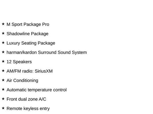 Used 2023 BMW 540i xDrive 540i xDrive w/ M Sport Package image 2