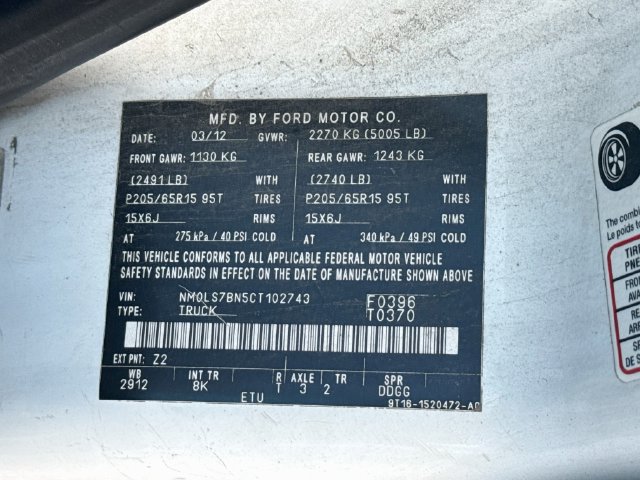 Used 2012 Ford Transit Connect XLT FWD image 16