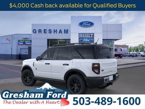 New 2025 Ford Bronco Sport Badlands w/ Sasquatch Badlands Package image 4