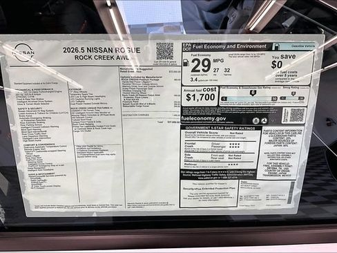 New 2026 Nissan Rogue SV w/ Rock Creek Premium Package AWD/4WD image 35