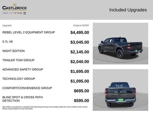 Certified 2023 RAM 1500 Rebel w/ Rebel Level 2 Equipment Group AWD/4WD image 6