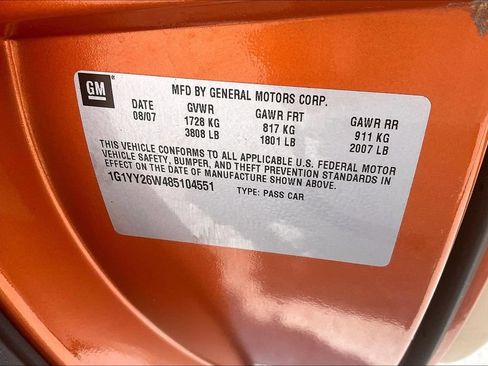 Used 2008 Chevrolet Corvette Coupe w/ Preferred Equipment Group RWD image 18