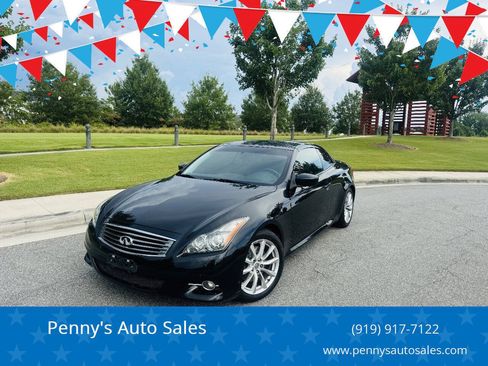 Used 2013 INFINITI G37 Convertible w/ Premium Pkg RWD image 1