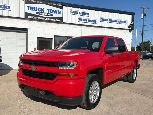 Used 2018 Chevrolet Silverado 1500 Custom AWD/4WD image 1