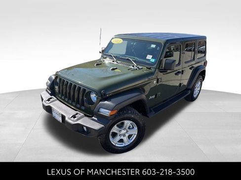 Used 2021 Jeep Wrangler Unlimited Sport image 1