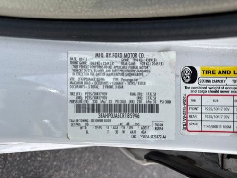 Used 2012 Ford Fusion SEL image 34