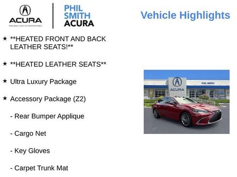 Used 2025 Lexus ES 350 Ultra Luxury w/ Accessory Package (Z2) FWD image 4