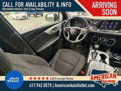 Used 2022 Chevrolet Blazer LT w/ LPO, Black Accent Package FWD image 79