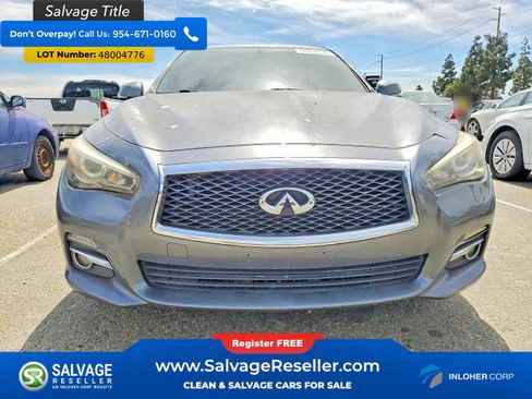 Used 2014 INFINITI Q50 Premium w/ Navigation Package RWD image 7