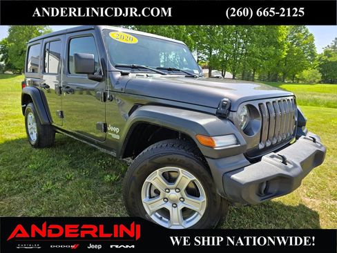 Used 2020 Jeep Wrangler Unlimited Sport S AWD/4WD image 1