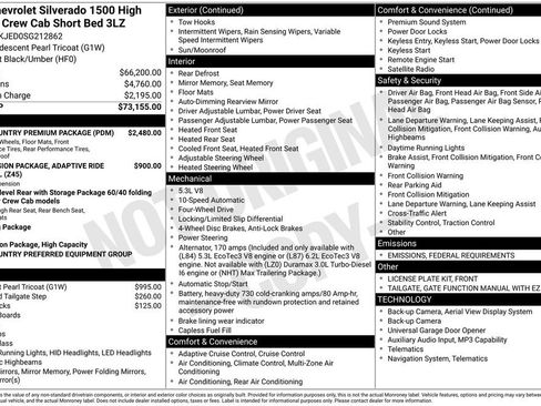 Used 2025 Chevrolet Silverado 1500 High Country w/ High Country Premium Package image 6