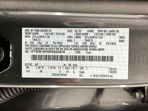 Used 2023 Ford F150 XLT w/ Equipment Group 302A High image 36