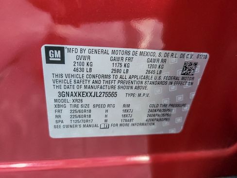 Certified 2018 Chevrolet Equinox LT image 25