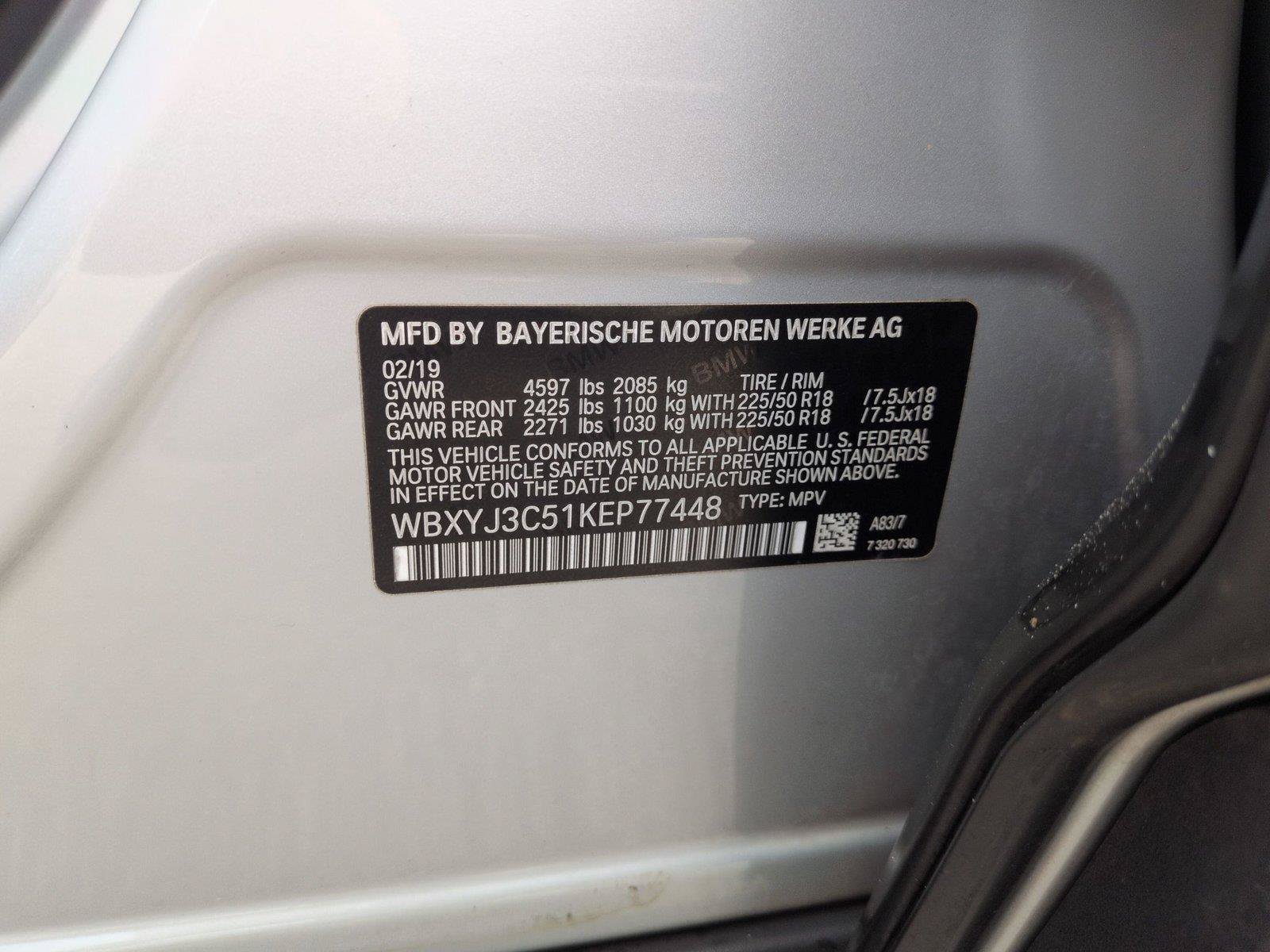 Used 2019 BMW X2 sDrive28i FWD image 42