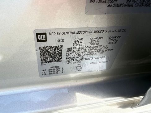 Used 2022 GMC Sierra 1500 SLT w/ SLT Premium Package image 36