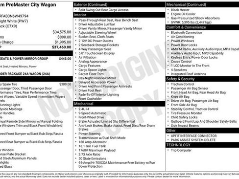 Used 2022 RAM ProMaster City Base image 4