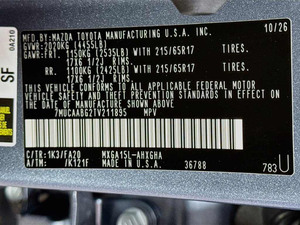 New 2026 Toyota Corolla Cross LE AWD/4WD image 16