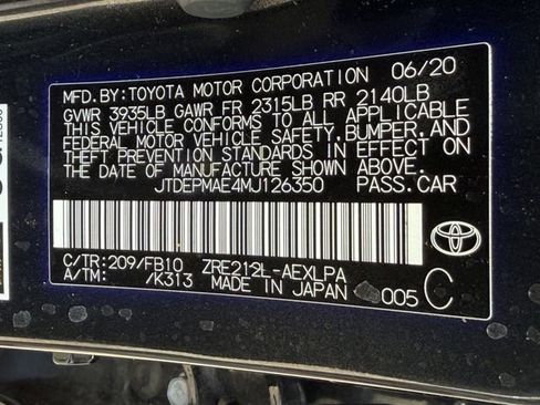 Used 2021 Toyota Corolla LE FWD image 26