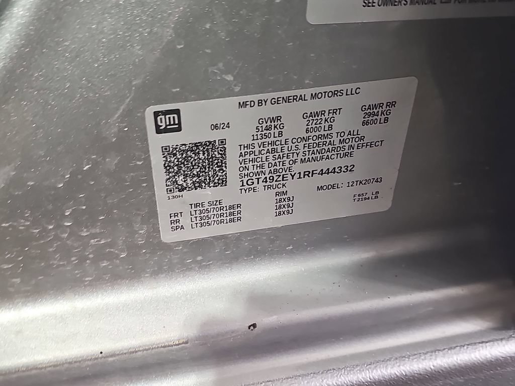 Certified 2024 GMC Sierra 2500 AT4X w/ Snow Plow Prep/Camper Package AWD/4WD image 42