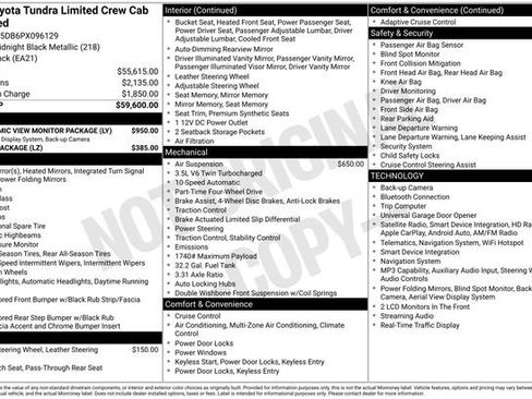 Used 2023 Toyota Tundra Limited AWD/4WD image 2