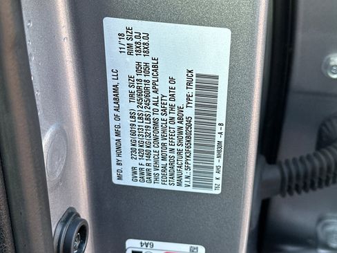 Used 2019 Honda Ridgeline RTL-T image 34