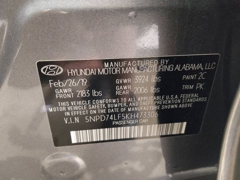 Used 2019 Hyundai Elantra SE FWD image 33