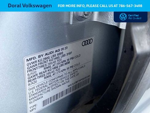 Used 2023 Audi Q7 2.0T Premium Plus w/ Premium Plus Package AWD/4WD image 29