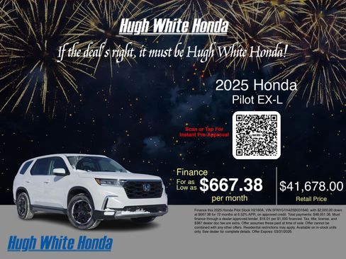 Used 2025 Honda Pilot EX-L image 3