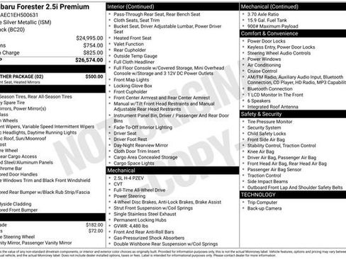 Used 2014 Subaru Forester 2.5i Premium w/ All-Weather Package image 32