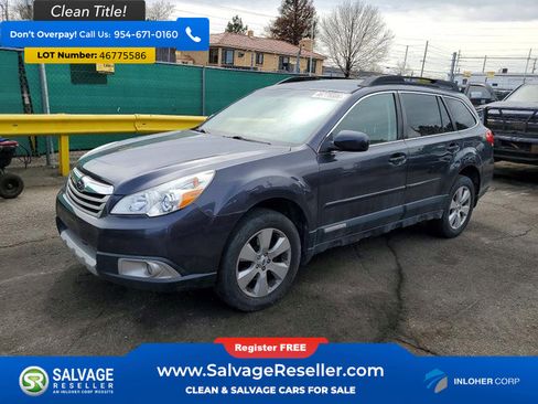Used 2012 Subaru Outback 2.5i Limited image 1