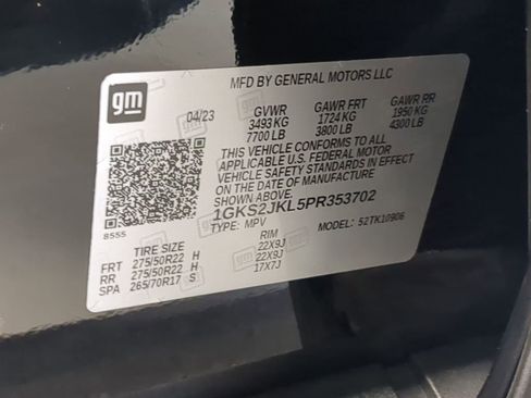 Used 2023 GMC Yukon XL Denali AWD/4WD image 34