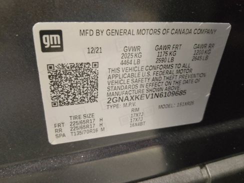 Used 2022 Chevrolet Equinox LT FWD image 33