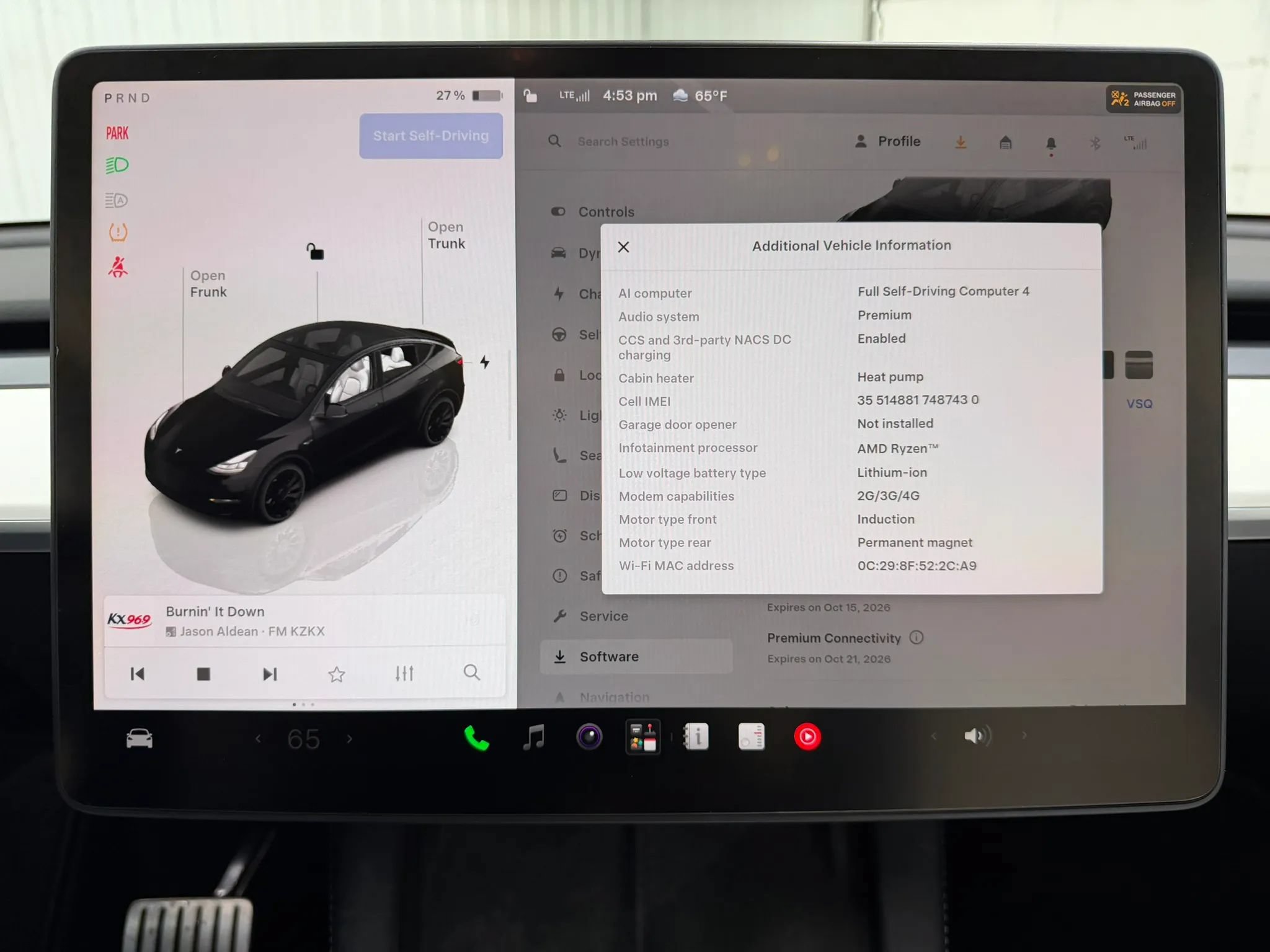 Used 2025 Tesla Model Y Performance AWD/4WD image 24
