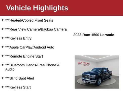 Used 2023 RAM 1500 Laramie AWD/4WD image 4