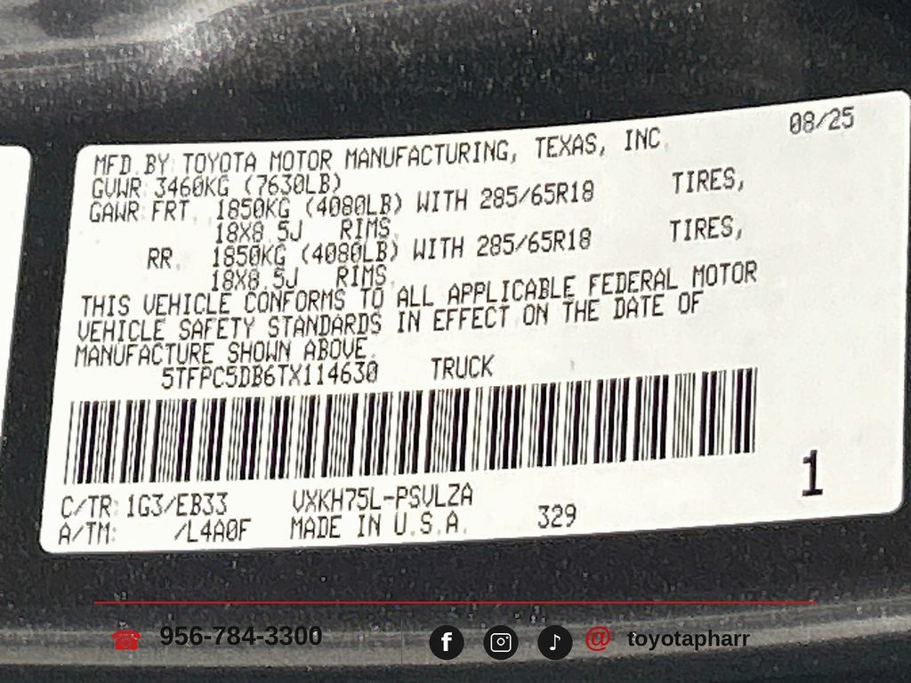 Used 2026 Toyota Tundra TRD Pro AWD/4WD image 31