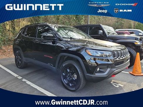 Certified 2023 Jeep Compass Trailhawk w/ Sun and Sound Group image 1