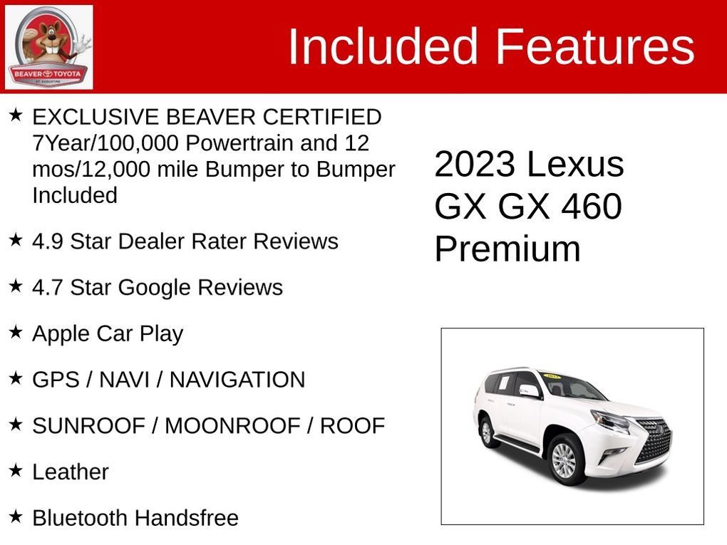 Used 2023 Lexus GX 460 Premium w/ Premium Plus Package AWD/4WD image 4