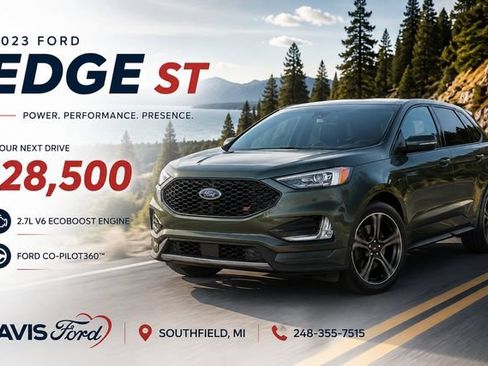 Certified 2023 Ford Edge ST AWD/4WD image 1