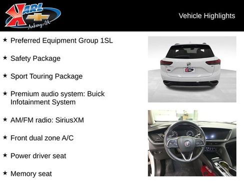 Certified 2022 Buick Envision Essence w/ Sport Touring Package image 2