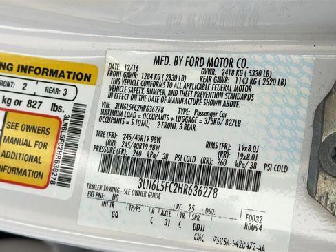 Used 2017 Lincoln MKZ Reserve w/ Technology Package image 34