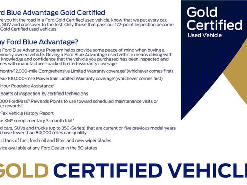 Certified 2024 Ford F150 Platinum w/ Equipment Group 702A High AWD/4WD image 2