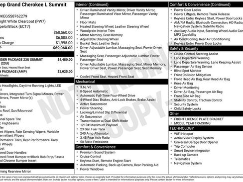 New 2025 Jeep Grand Cherokee L Summit image 32