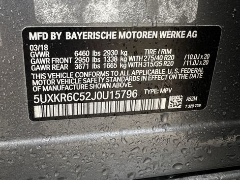 Used 2018 BMW X5 xDrive50i w/ M Sport Package AWD/4WD image 37