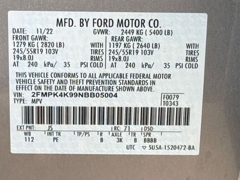 Used 2022 Ford Edge Titanium w/ Equipment Group 301A image 29