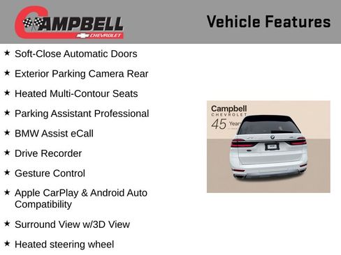 Used 2023 BMW X7 xDrive40i w/ Premium Package AWD/4WD image 16
