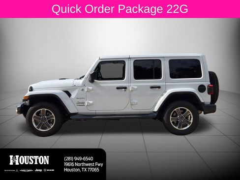 Used 2021 Jeep Wrangler Unlimited Sahara AWD/4WD image 8
