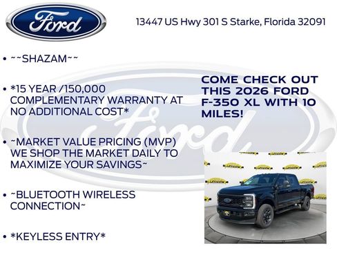 New 2026 Ford F350 XL w/ STX Appearance Package image 5