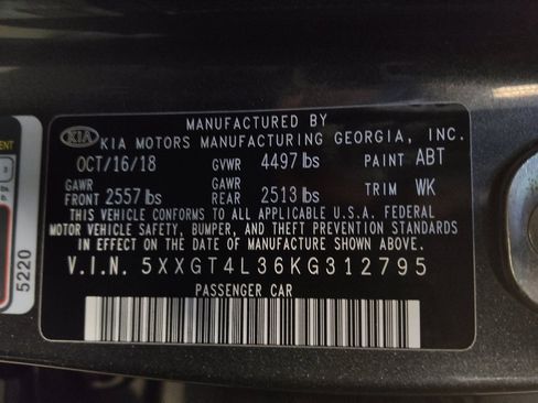 Used 2019 Kia Optima LX w/ LX Premium Package FWD image 33