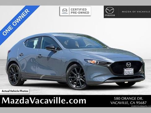 Certified 2023 MAZDA MAZDA3 s FWD image 1