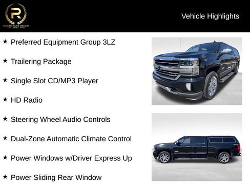 Used 2017 Chevrolet Silverado 1500 High Country AWD/4WD image 9